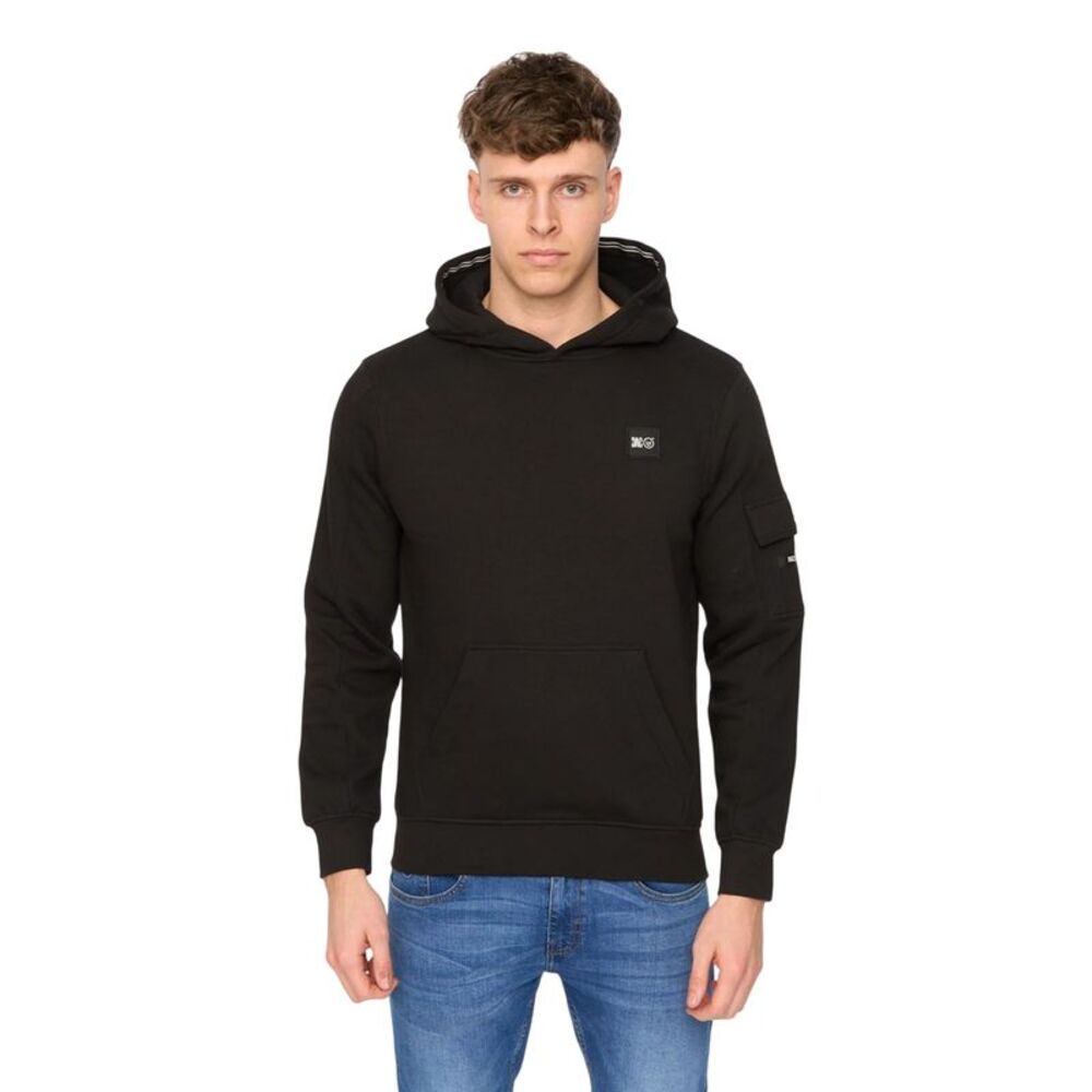 Duck and Cover Mens Wrentham Hoodie / Black